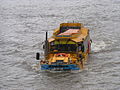 A DUKW on the Thames