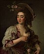 Анна Давиа Бернуцци, портрет кисти Дмитрия Левицкого (1782)