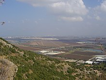 עמק זבולון, מבט מהכרמל