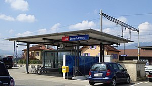 Canopy-covered platform