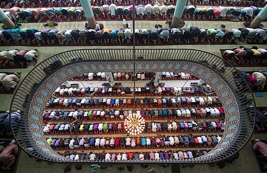 Baitul Mukarram Mosque in Dhaka, Bangladesh Photo by Azim Khan Ronnie