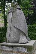 Statue of Pier Gerlofs Donia, a Frisian folk hero