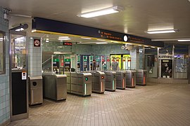 Ticket barriers, 2016