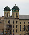 Immaculate Conception Church from the GunHill Rd IRT station