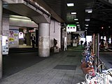 翻新前東口（2007年12月1日）