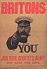 Britons: Lord Kitchener Wants You. Join Your Country's Army! God save the King