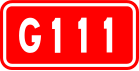 alt=National Highway 111 shield