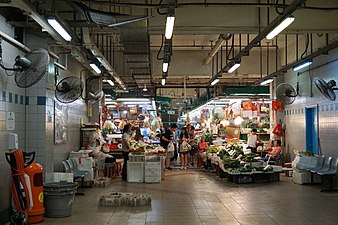 九龍城街市菜檔