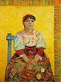 Italian Woman (Agostina Segatori) 1887 Musée d'Orsay, Paris (F381)