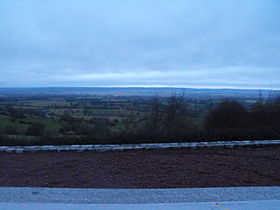 Panorama depuis le mont Ormel.