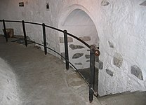 Former entrance to Griffenfeld prison cell