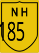 National Highway 185 shield}}