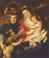 Rubens, Holy Family, 1634