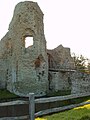 Überreste des Haupttores der normannischen Burg von Pevensey