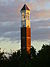 Purdue Bell Tower near dusk