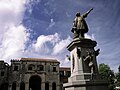 Image 45Christopher Columbus statue in colonial Santo Domingo. (from Culture of the Dominican Republic)