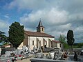 L'église et le cimetière.