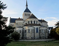 Cabecera de abacial de St-Benoît-sur-Loire