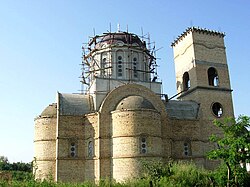 The Orthodox church under construction
