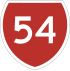 State Highway 54 shield}}