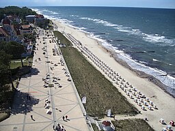 Strandpromenaden i Kühlungsborn