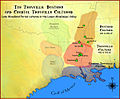 Geographic extent of the en:Troyville culture and en:Baytown culture