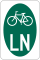 Lake Norman Bicycle Route marker