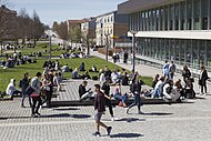 Largo da universidade em Växjö