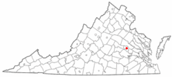 Location of Dumbarton, Virginia