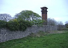 Picture of Cleadon Water Tower - the surviving chimney (or campanile) of the old pumping station.