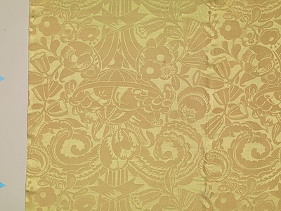 Abundance textile design by André Mare (1911), Metropolitan Museum of Art, New York City