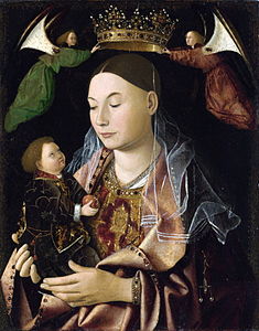 Salting Madonna, by Antonello da Messina
