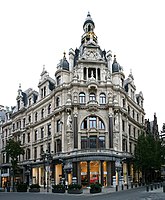 Grand Hôtel Métropole on Leysstraat in Antwerp