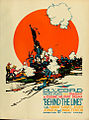 Affiche de Behind the Lines (en), film réalisé par MacRae en 1916. Affiche de Burton Rice