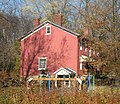 Bowman Homestead, built circa 1825 to 1849, in North Versailles, PA.