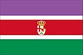 Bandera propuesta para Andalucía Oriental (sin carácter oficial) (Almería, Granada, Jaén y Málaga)