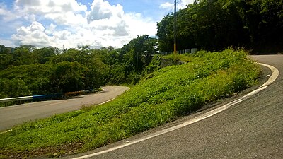 Puerto Rico Highway 14 between Asomante and Algarrobo