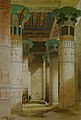 מקדש איזיס באי פילה במצרים, 1838