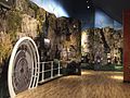 Exhibition area at The Gobbins Visitor Centre