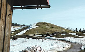 Hündlekopf von der Sennalpe Oberhündle aus aufgenommen