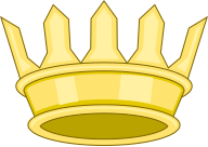 A depiction of a camp crown