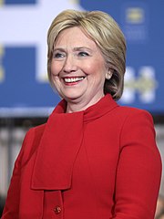 Former State Secretary Hillary Clinton from New York