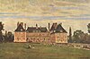 Château de Rosny: Painting by Corot.