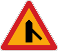 Traffic merge from right