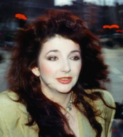 English musician Kate Bush, pictured in 1986.