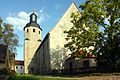 Evangelisch-lutherische Pfarrkirche St. Petri mit Ausstattung, Kirchhof und Kirchhofmauer