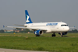 Airbus A320-200 der Livingston Compagnia Aerea