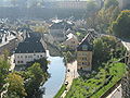 Blick auf den Grund von der Corniche