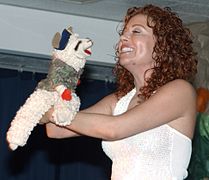 After popular American performer Shari Lewis died, daughter Mallory continued performing Lamb Chop.