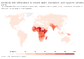 Image 15Mortality rate attributable to unsafe water, sanitation, and hygiene (WASH). (from Drinking water)